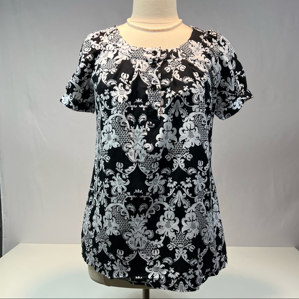 Apt 9 M Short Sleeve Blouse
